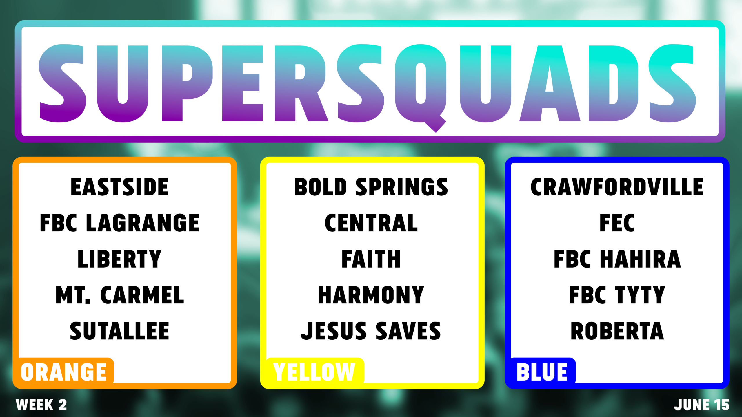 super squads week 2